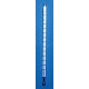 THERMOMETER RED -10/0:200:1°C 300MM 